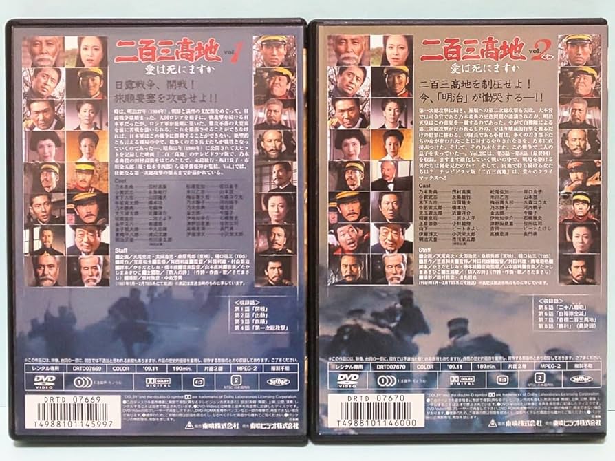 Amazon.co.jp: 二百三高地 愛は死にますか レンタル版 DVD